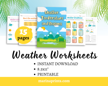 weather worksheets