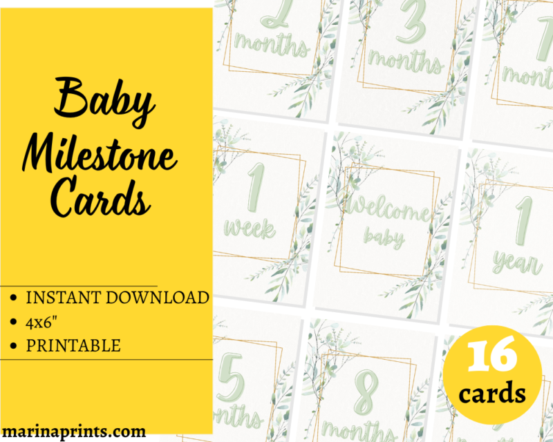 milestone cards