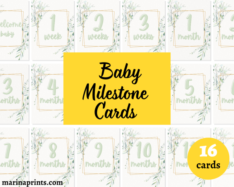 milestone cards