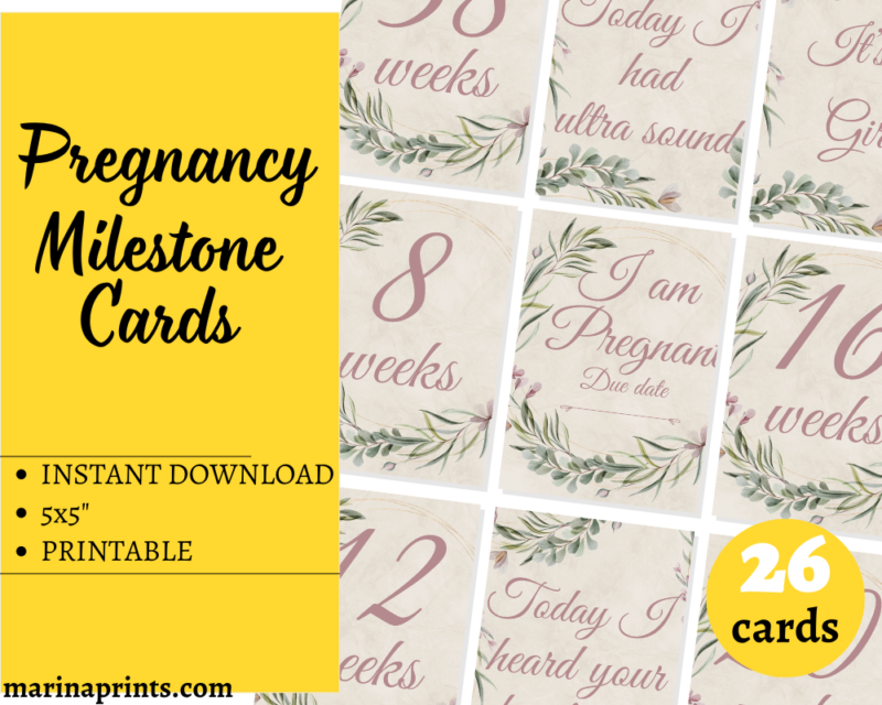 milestone cards